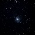 Галактика М 101. Телескоп SKY  WATCHER  BKP 2008 HEQ5 PRO SynScan,  фотоаппарат  Canon 1100D, прямой  фокус, выдержка  45 сек,  ISO - 3200. Общая  выдержка  12  минут. Сложение  16  фото  в  DeepSkyStacker, обработка XnView, Digital  Photo  Prof.