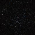 Рассеянное звездное скопление М35 (в центре) и рассеянное звездное скопление NGC 2158 (вверху слева). 14.03.2017. Ратомка. Телескоп SKY WATCHER BKР 2008 HEQ 5 SynScan PRO, фотоаппарат Canon EOS 1100D, Levenhuk RA 2\