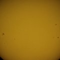 Солнце 30   июля  2014  года. Телескоп  SKY  WATCHER  BKP 2008  ОТА,  фотоаппарат  Canon 1100D, линза Барлоу Vixen 2X- T adapter, апертурный  фильтр  200mm  с  плёнкой  Baader  Planetarium  AstroSolar, светофильтр  Celestron  №12  \