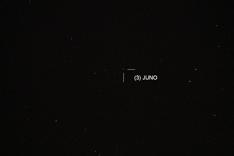 Астероид  Юнона  15.02.2015 года