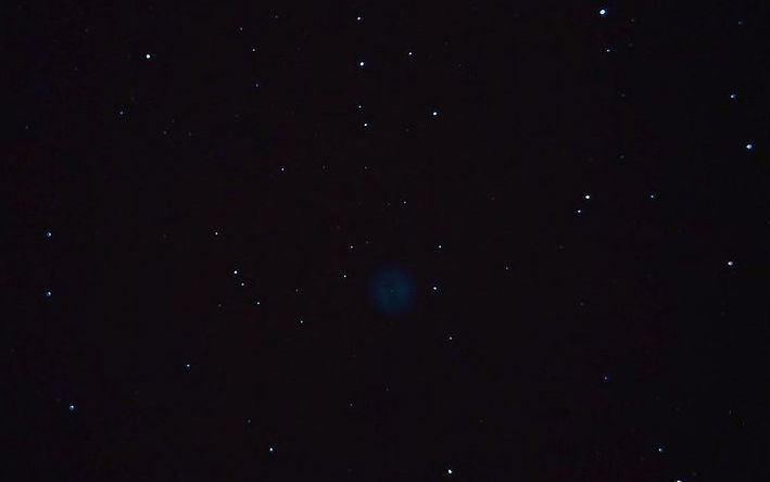 Туманность  М97 "Сова"  в  созвездии  Большая  Медведица