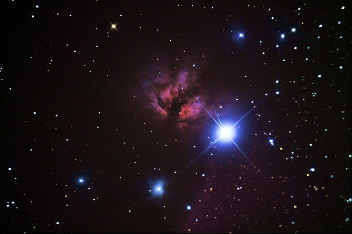 Туманность  NGC 2024 "Пламя"