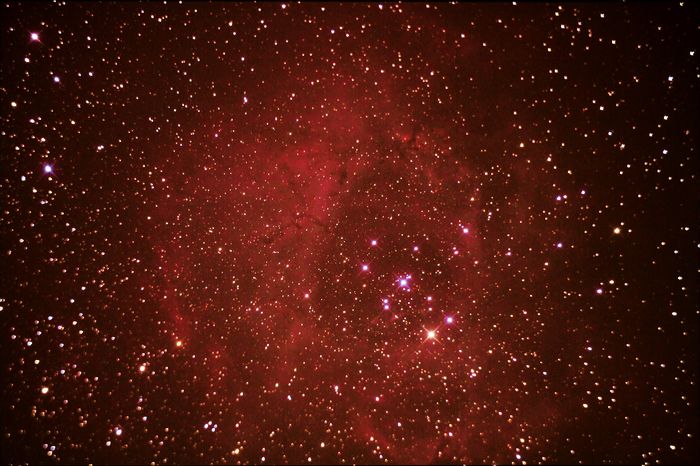Туманность  NGC 2237-2239 "Розетка". Февраль 2016 года.