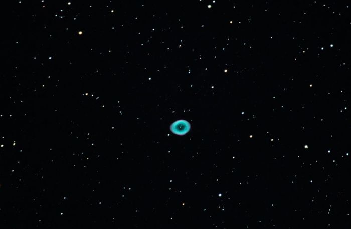 Планетарная  туманность  М57  "Кольцо"
