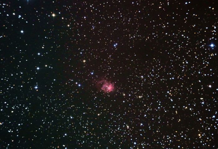 Эмиссионная  туманность  NGC  7538   в созвездии  Цефей