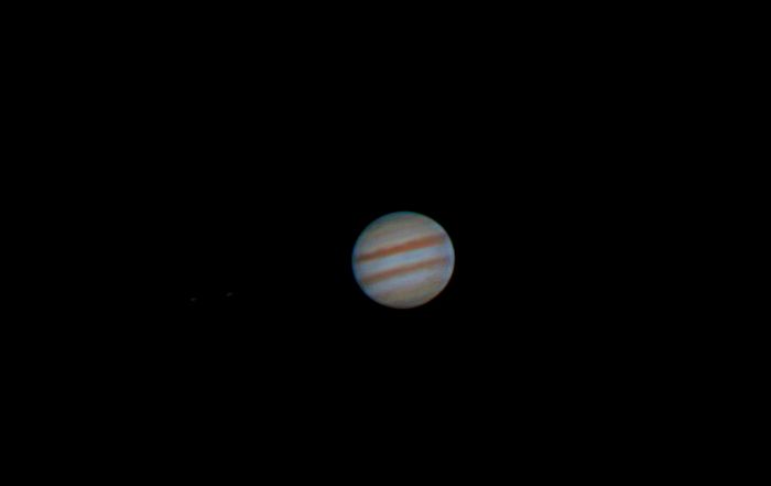 Юпитер в  апреле 2016 года. 