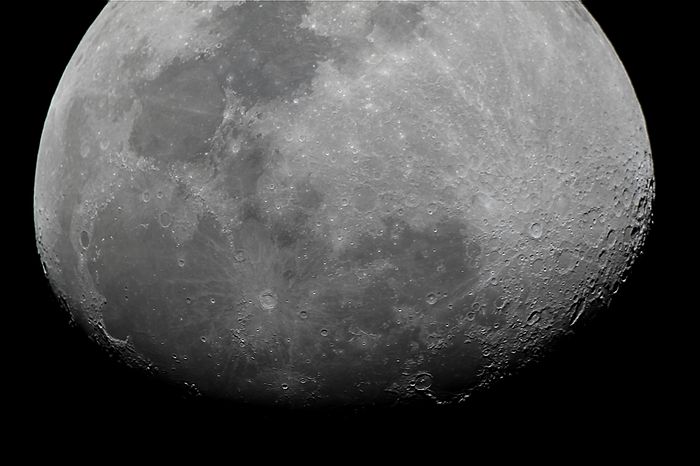 Луна  15  июля. Вид  на лунный  терминатор