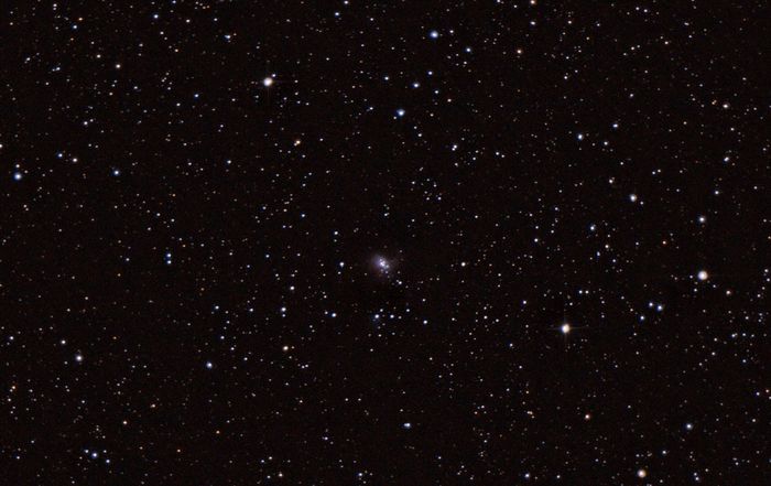 Туманность  NGC 1931  в  созвездии  Возничий. 16.03.2017. Ратомка. 