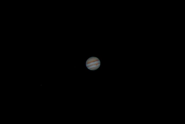 Планета  Юпитер  4.04.2017. 
