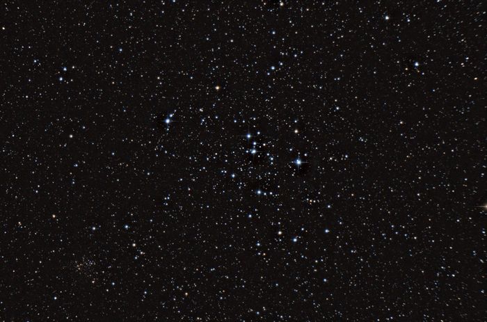 Рассеянное звездное скопление М47 в созвездии  Корма. 24.03.2017. Ратомка. 