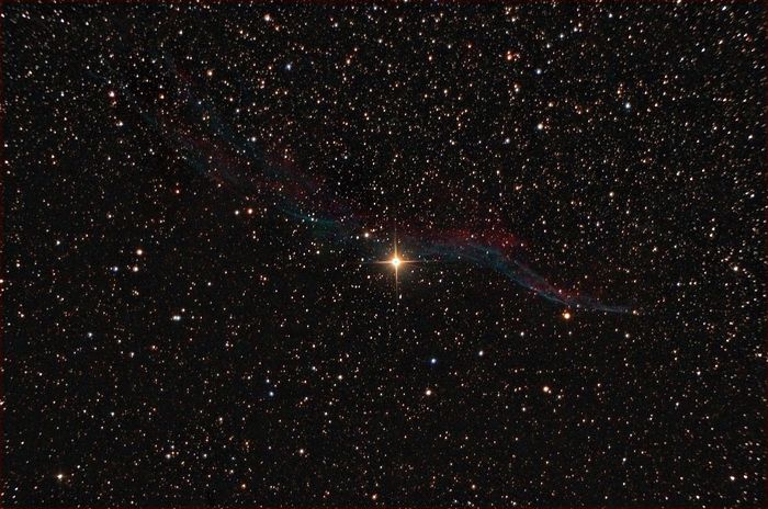 Туманность NGC 6960 "Ведьмина Метла". Ратомка. 15.09.2018 года. 