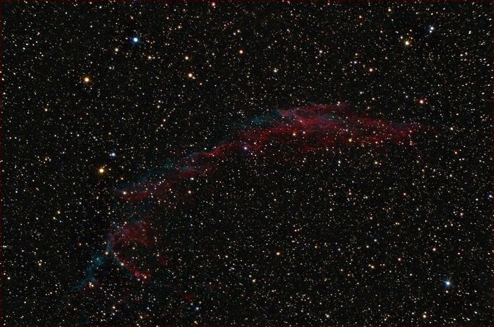 Туманность NGC 6992-95 "Вуаль". Ратомка. 15.09.2018 года. 