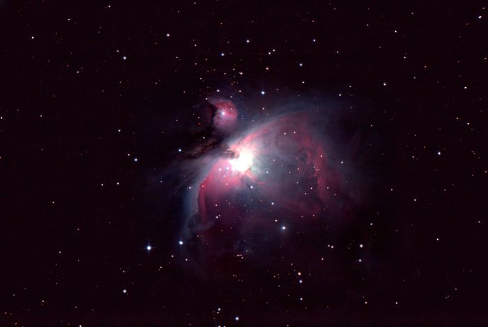 "Большая туманность Ориона" Messier 42 в созвездии Орион. Ратомка. 19 марта 2018 года.