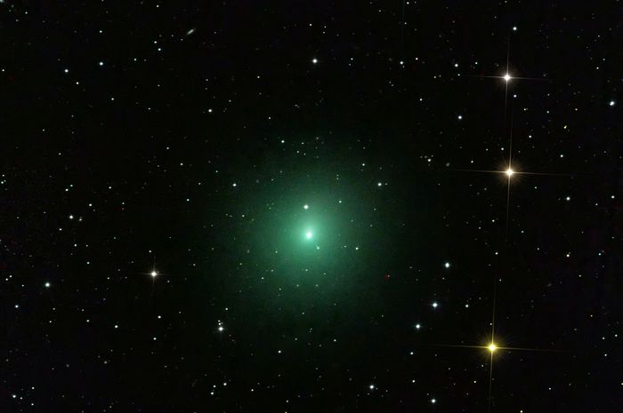 Комета 46P/Виртанена. 27 октября 2018 года. Автор снимка: Роландо Лигустри