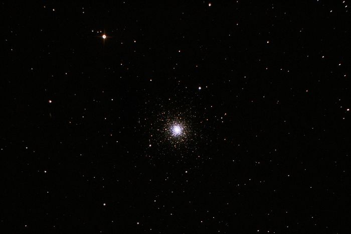 Шаровое звездное скопление Messier 3 в созвездии Гончие Псы. Ратомка. 19 мая 2018 года.