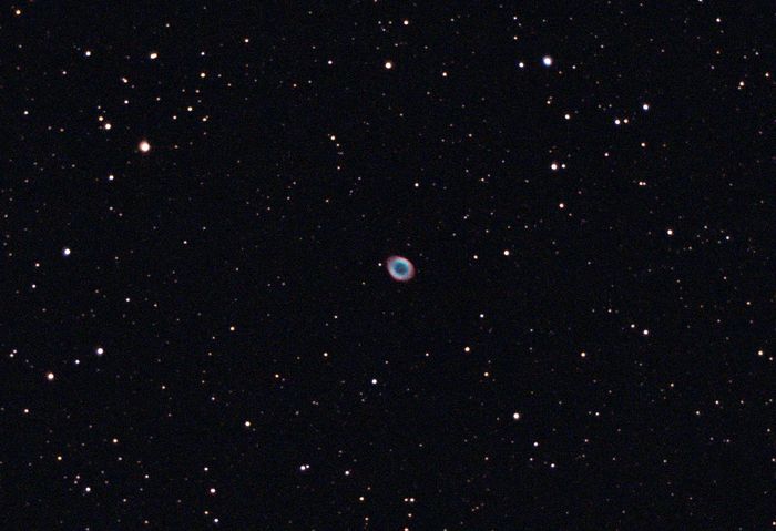Планетарная туманность Messier 57 "Кольцо" в созвездии Лира. Ратомка. 19 мая 2018 года.