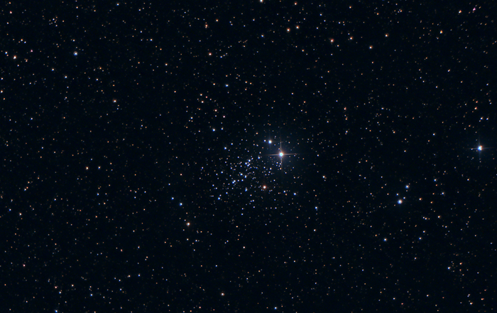 Рассеянное звездное скопление NGC 457 "Сова".