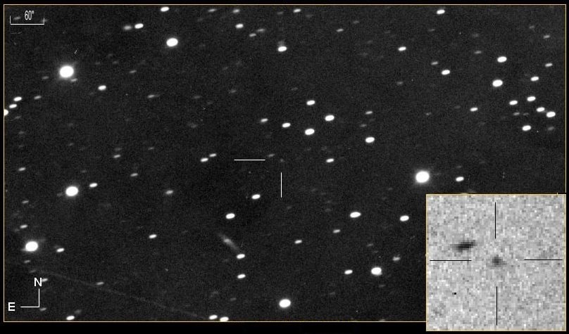 Комета С/2021 О3 "Panstarrs". Фото: NASA
