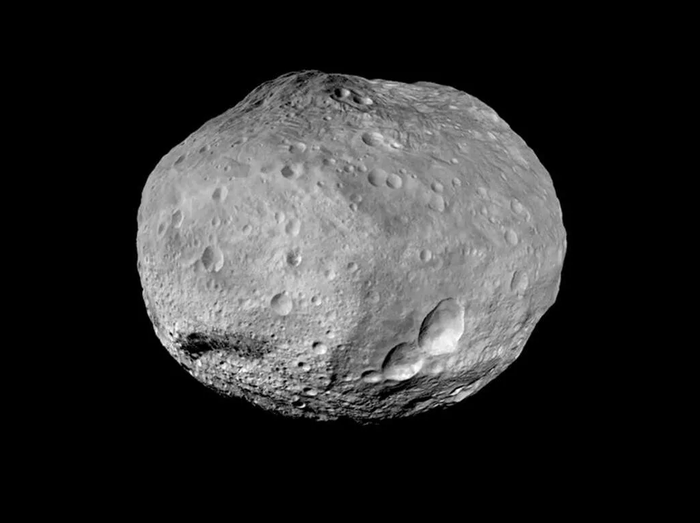 Астероид Веста, вид из космоса. Фото: NASA