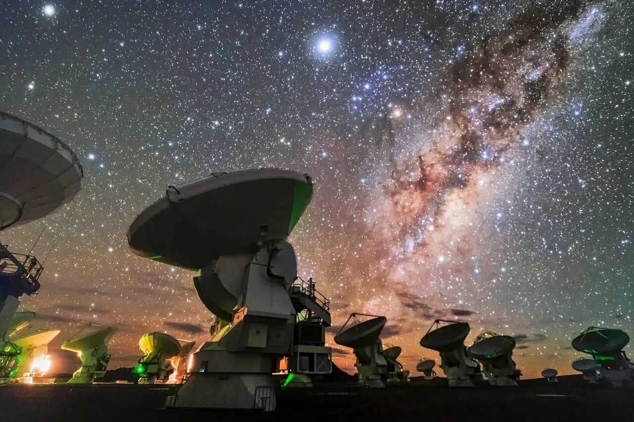 Радиообсерватория  ALMA