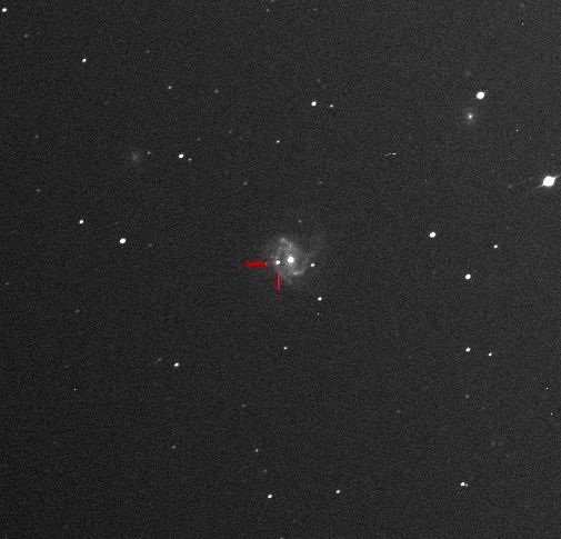 В  спиральной  галактике  Мессье  61  вспыхнула  Сверхновая!