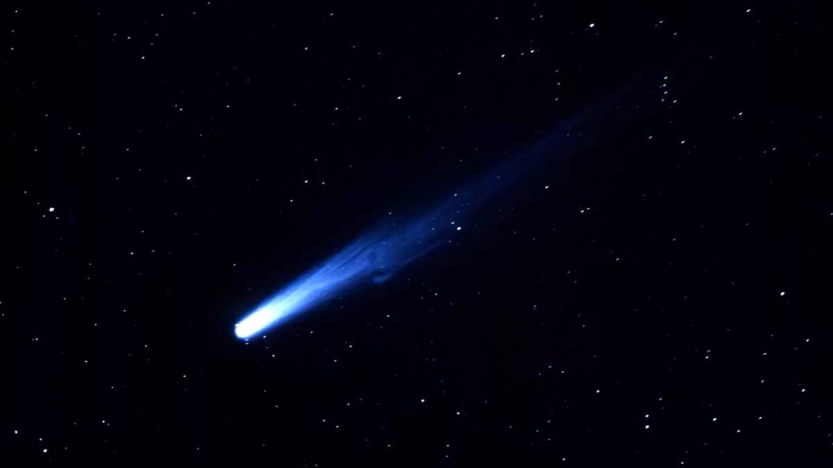 Знаменитая  комета  Галлея