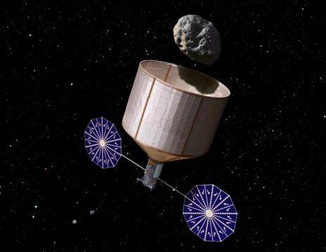 Имеет ли смысл захват астероидов и вывод их на орбиту вокруг Луны?