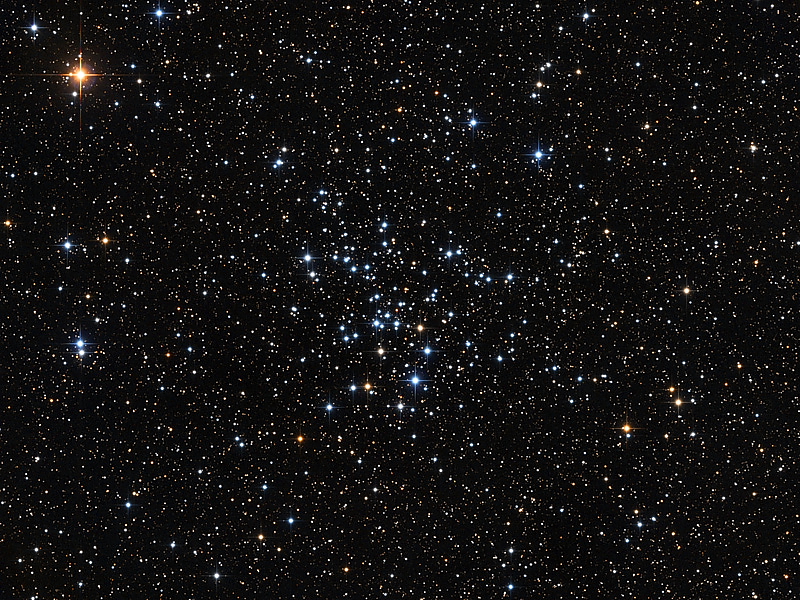 Рассеянное  звездное  скопление  NGC 1528  в  созвездии  Персей