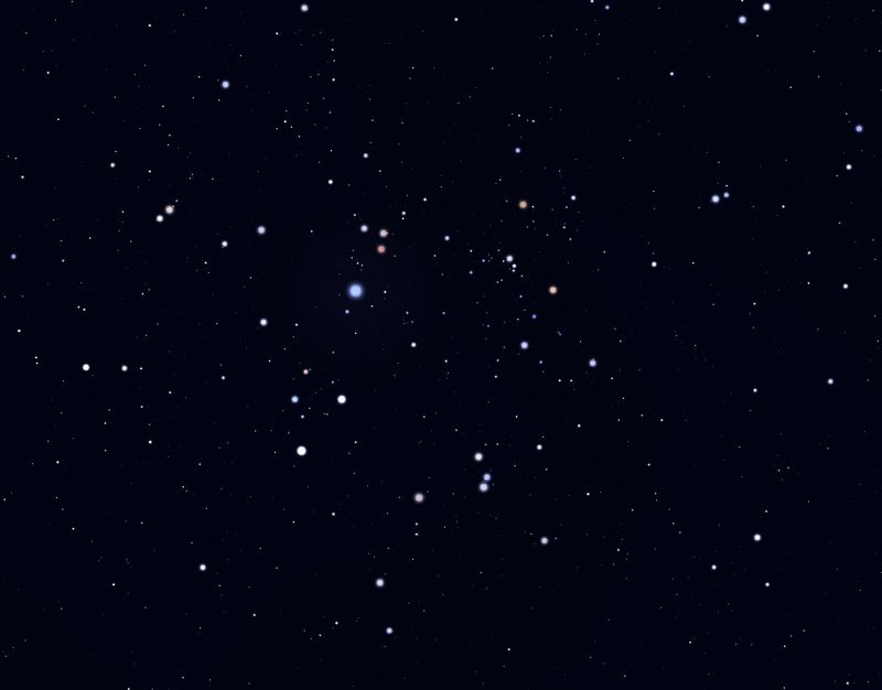 NGC 6882/NGC 6885 - рассеянное  скопление  в  созвездии  Лисичка