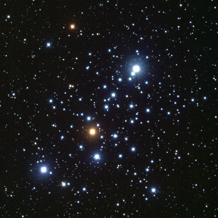 Мессье  103 - рассеянное  звездное  скопление  в  созвездии  Кассиопея