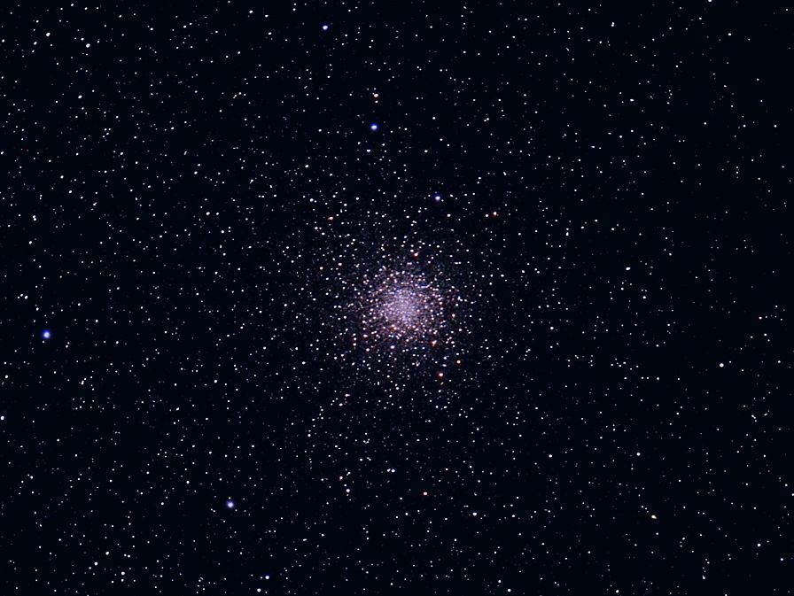 Мессье  28 - шаровое  звездное  скопление  в  созвездии  Стрелец