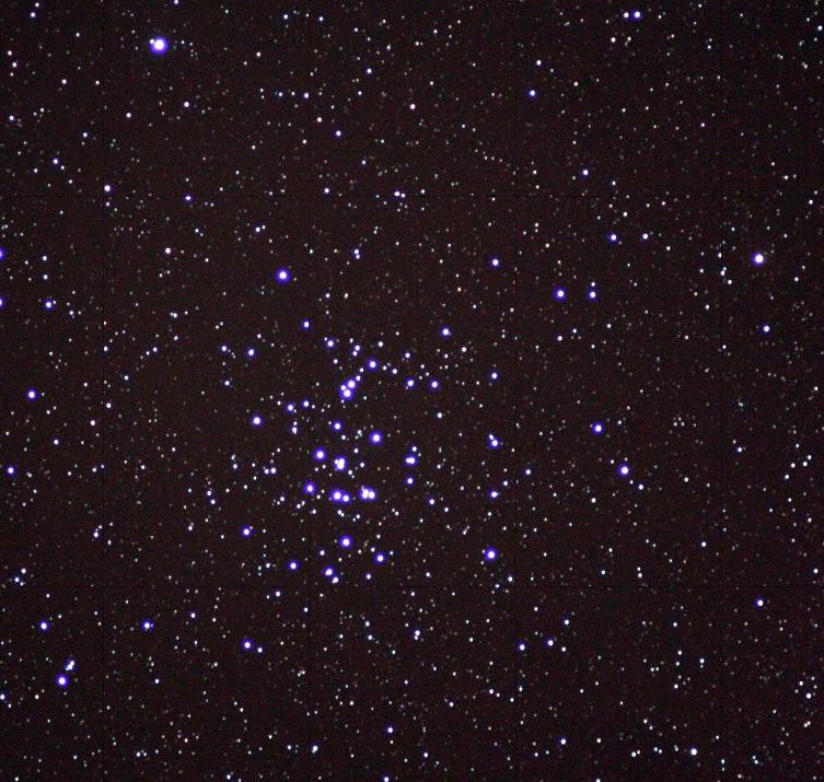Мессье  44 - рассеянное  звездное  скопление  "Ясли" в  созвездии  Рак