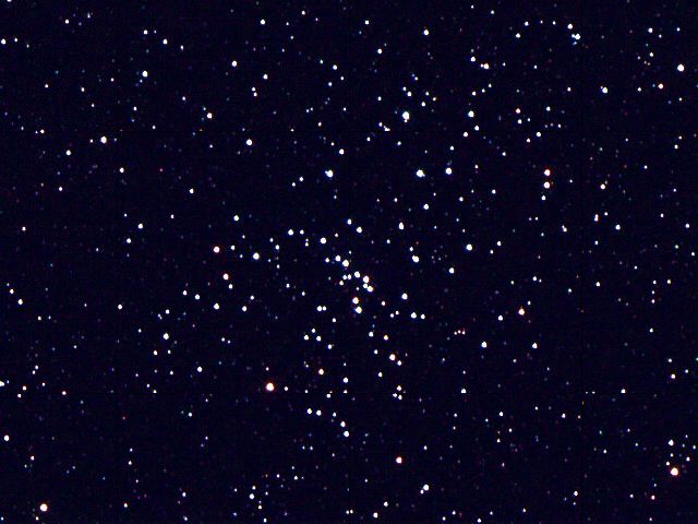 Мессье  48 - рассеянное  звездное  скопление  в  созвездии  Гидра