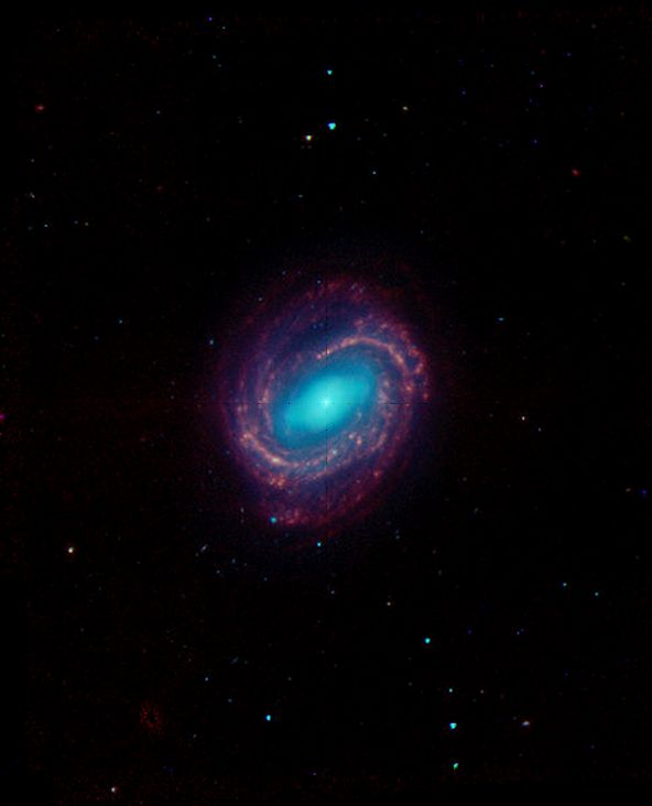 Мессье  58 -  спиральная   галактика   в   созвездии   Дева